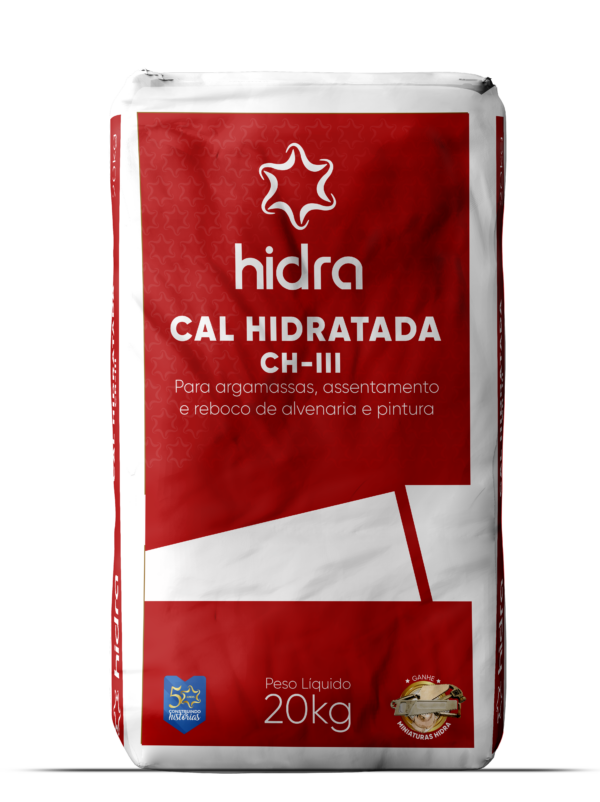Embalagem Cal Hidtadada CH-III